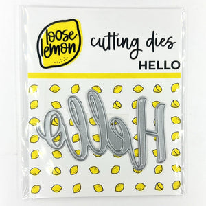 Cutting Dies | Hello (1 Piece)