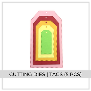 Cutting Dies | Mini Tag Set ( 5 Pieces)