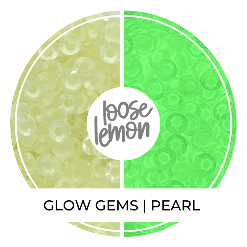 Glow in The Dark Gems | Pearl (5mm)