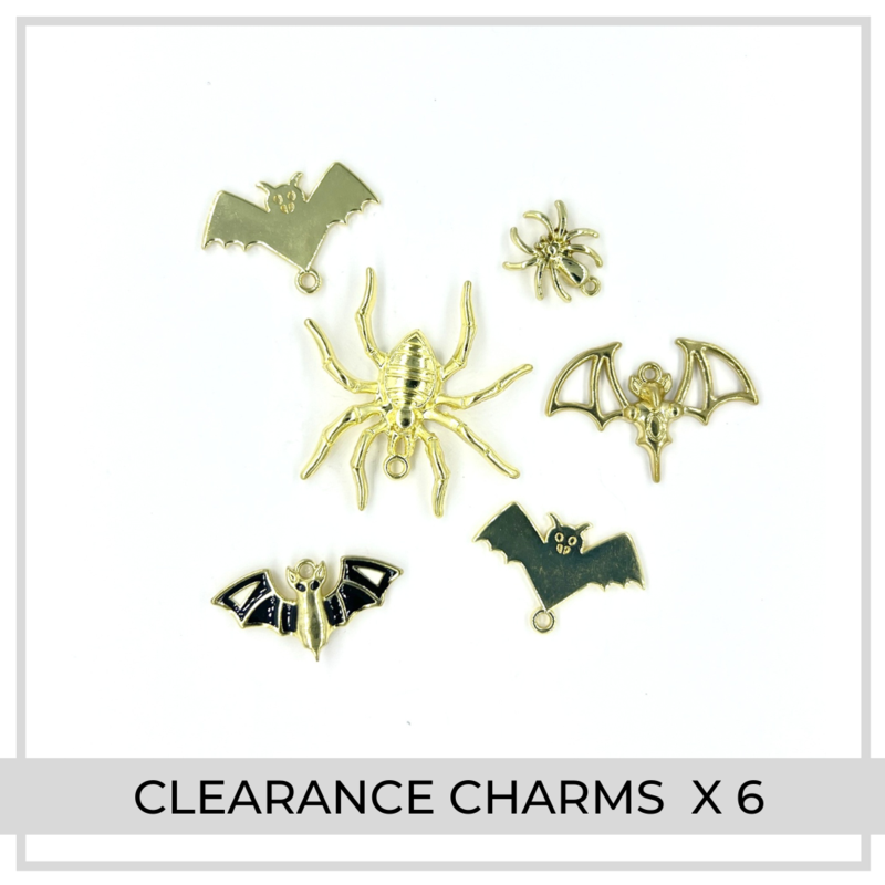 Halloween Charms | Clearance Charms x 6