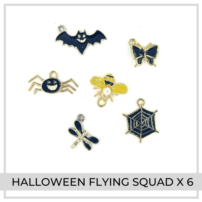 Flying Squad Halloween Charms x 6