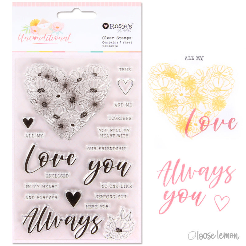 Unconditional | Clear Stamps