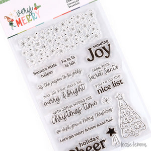 Very Merry | Acrylic Stamps
