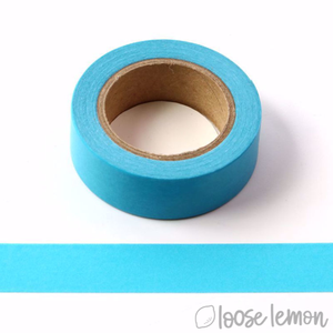 Plain Blue - Washi Tape (10M)