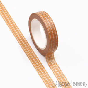Fawn Grid - Washi Tape (10M)