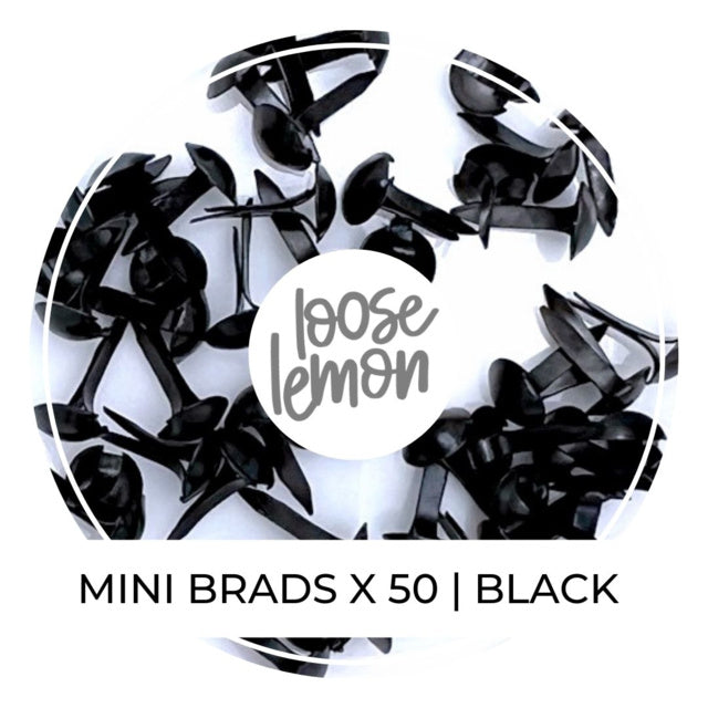 Mini Brads X 50 | Black