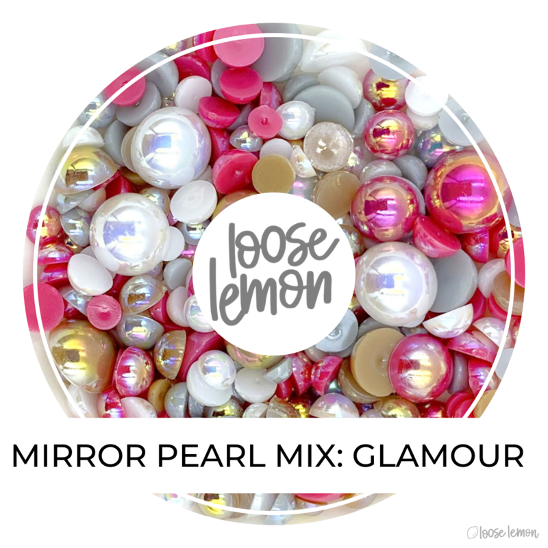Mirror Pearl Mix | Glamour (Mixed Sizes)