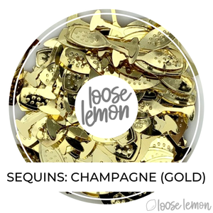 Sequins | Champagne (Gold)