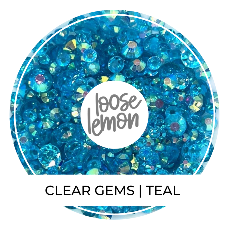 Clear Gems | Teal
