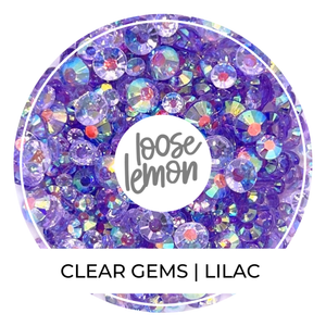 Clear Gems | Lilac
