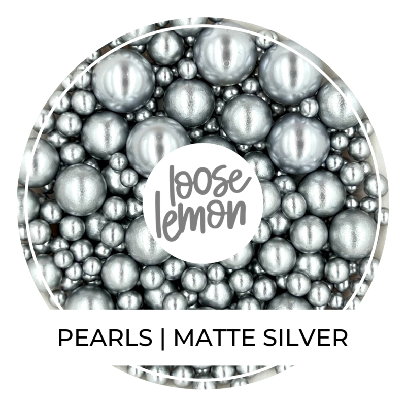 Pearls | Matte Silver