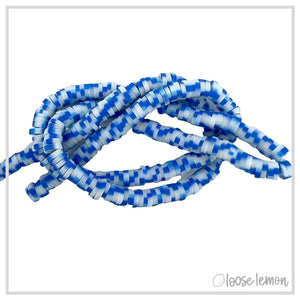 Flat Beads | Glow Blue
