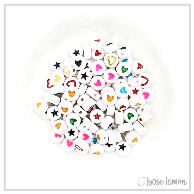 Letter Beads | Round Mix