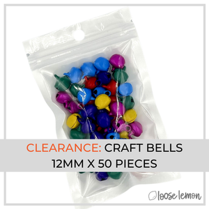 Clearance: Craft Bells (12Mm X 50)