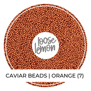 Caviar Beads | Orange (7)