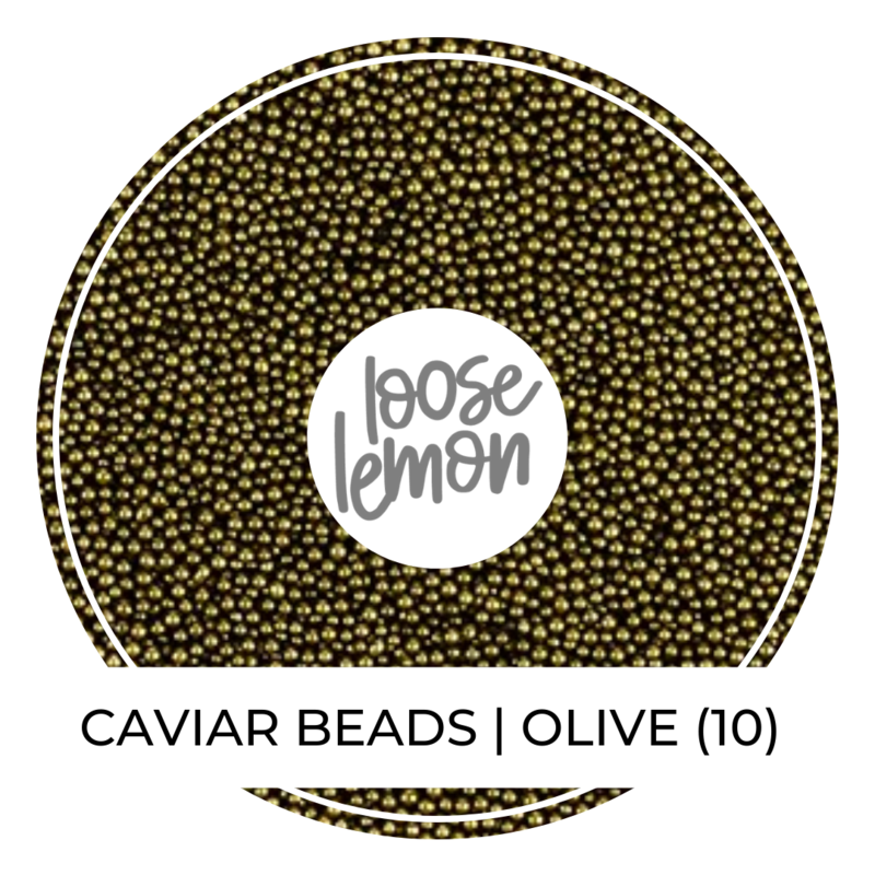 Caviar Beads | Olive (10)