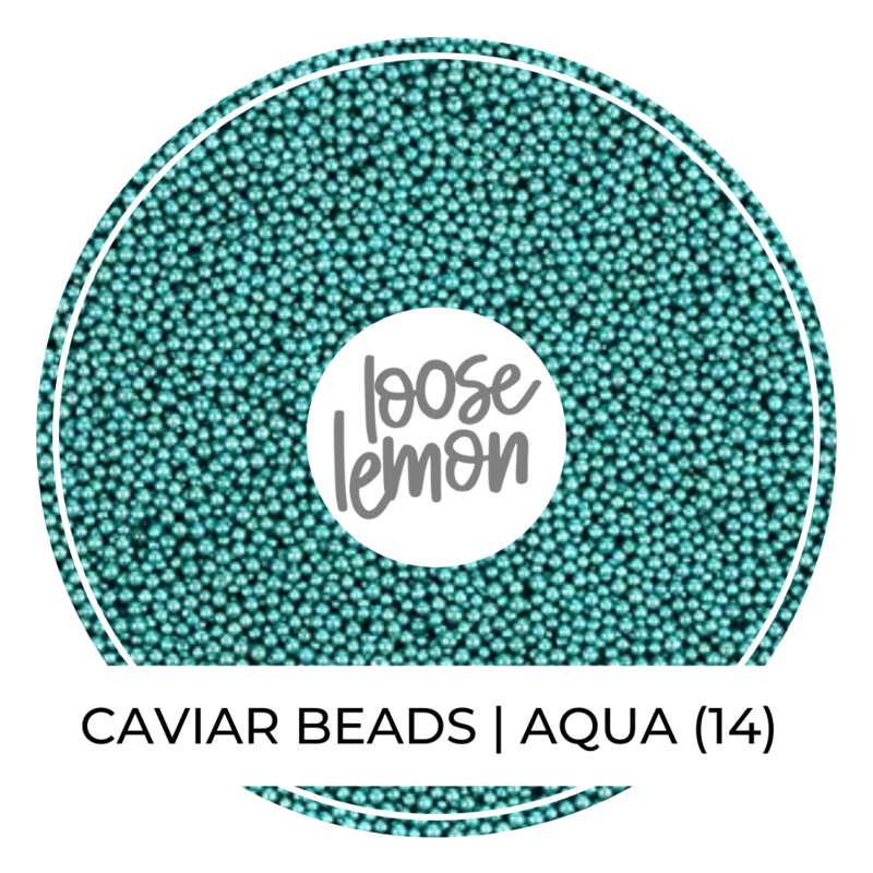 Caviar Beads | Aqua (14)