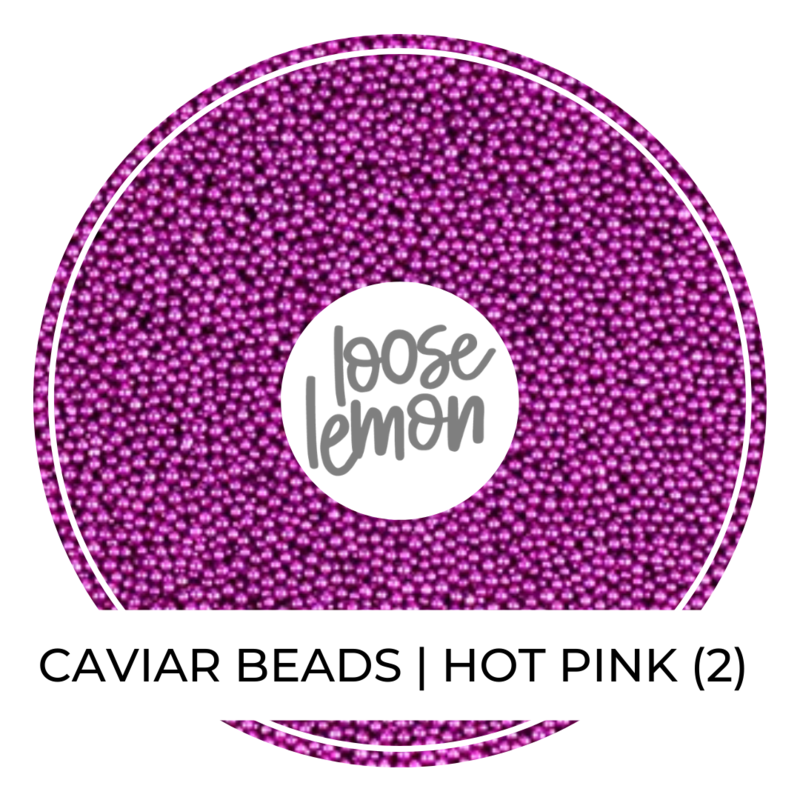 Caviar Beads | Hot Pink (2)