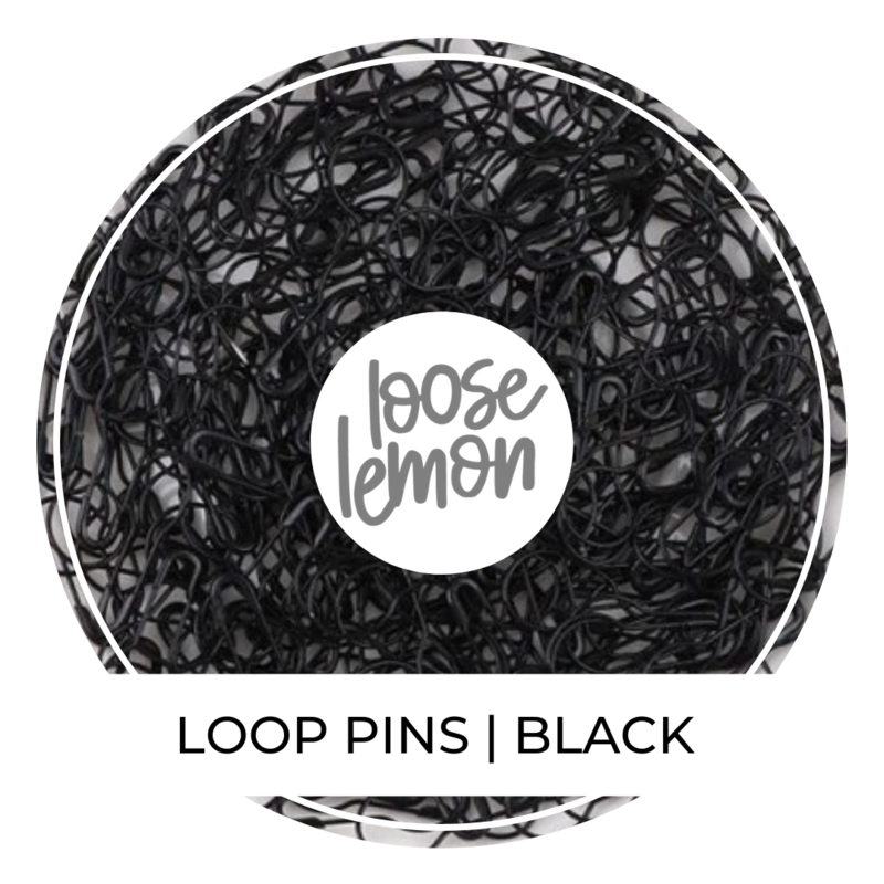 Loop Pins | Black
