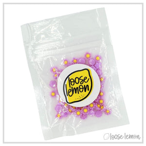 Mini Resin Flowers  | Lilac