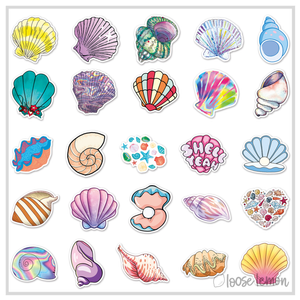 50 Sticker Set | Shells