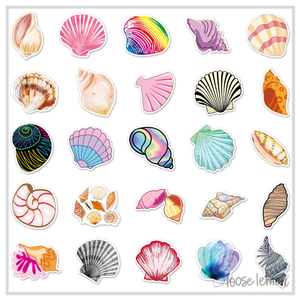 50 Sticker Set | Shells