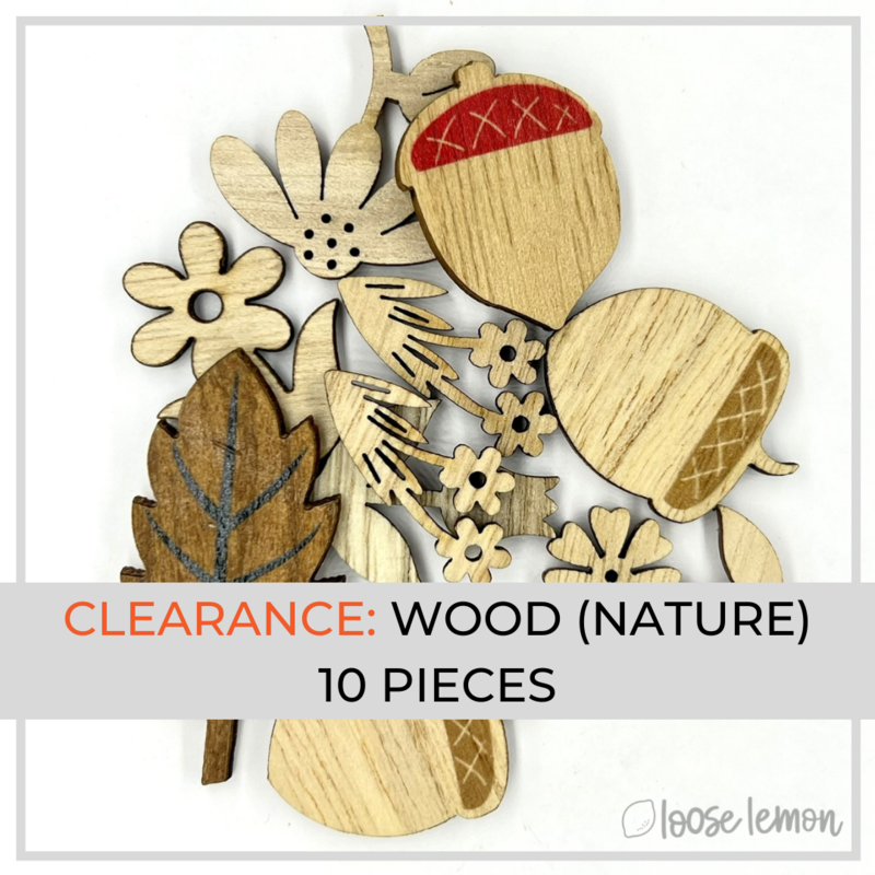 Clearance | Wood Nature (10 Pieces)