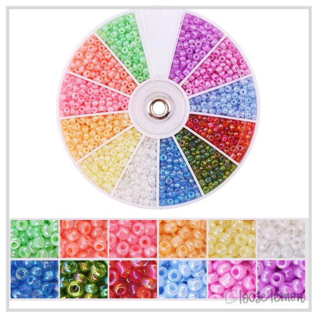 Clearance Glass Seed Beads | Bright