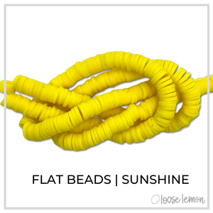 Flat Beads | Sunshine
