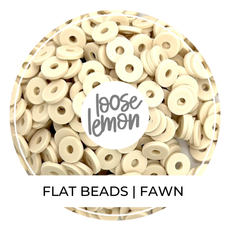 Flat Beads | Fawn