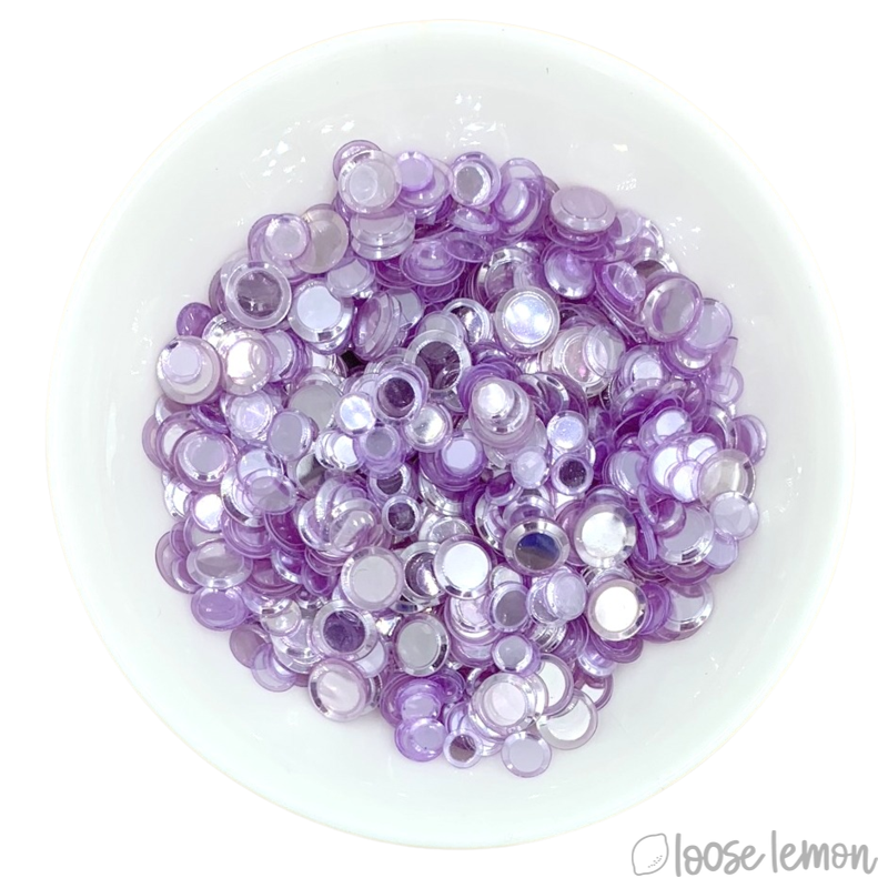 Round Sequins | Lilac (Mixed Size)