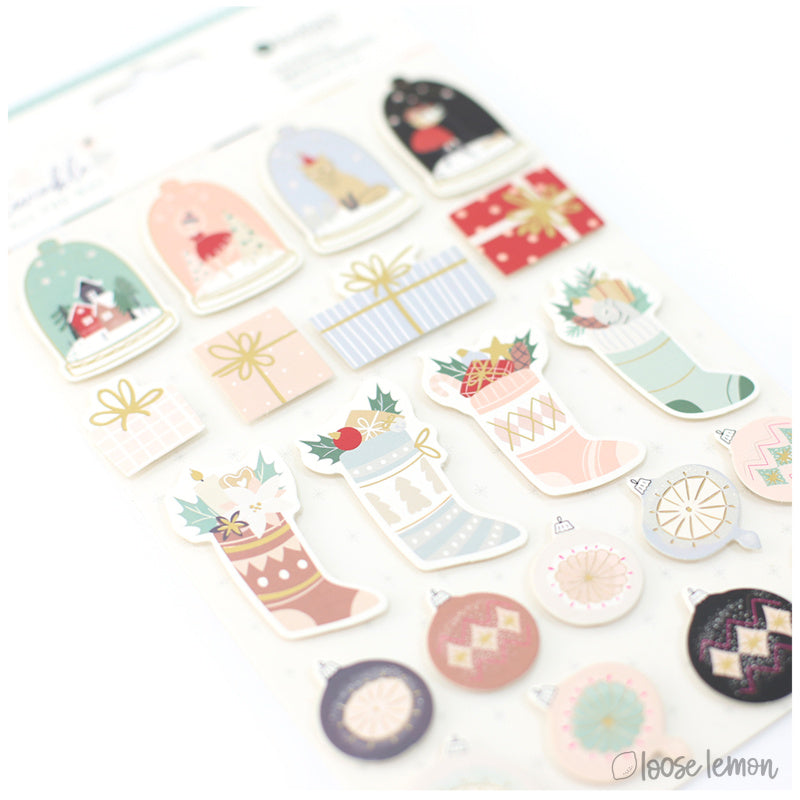 Twinkle All The Way Cardstock Embellishments