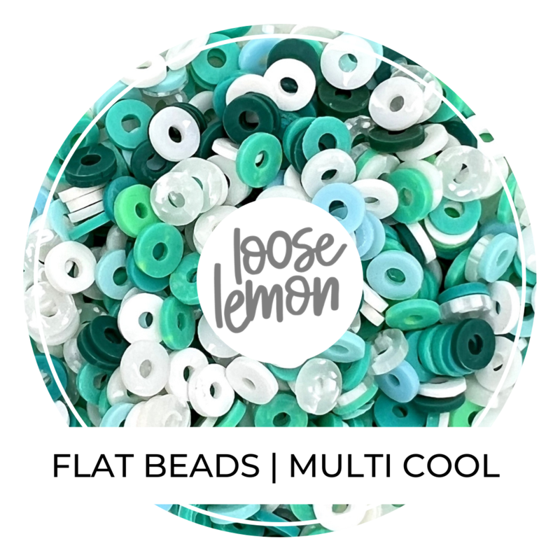 Flat Beads | Multi Cool (8G Jar)