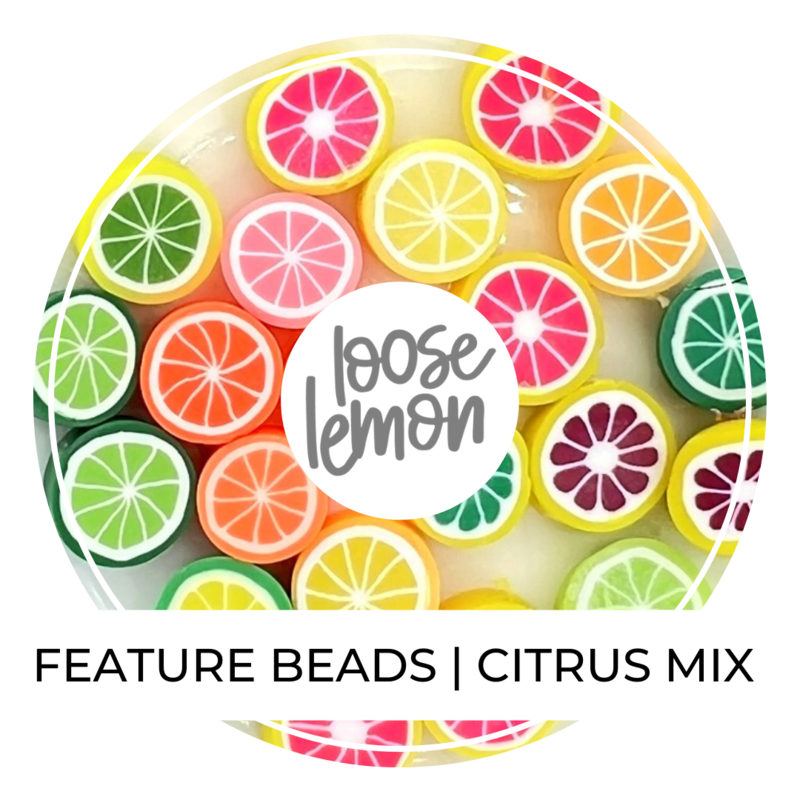 Feature Beads | Citrus Mix X 20
