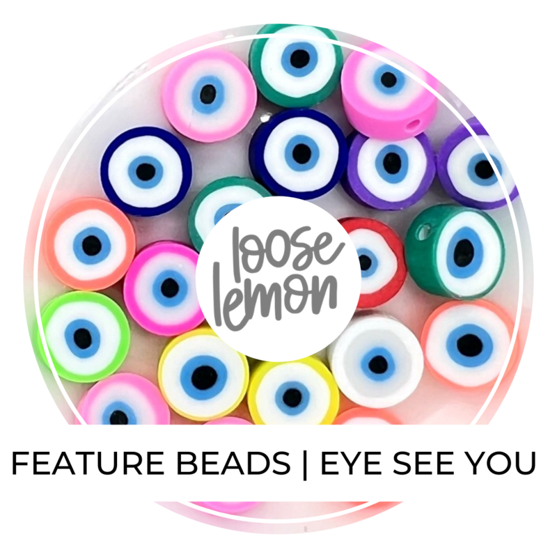 Feature Beads | Eye See You X 20