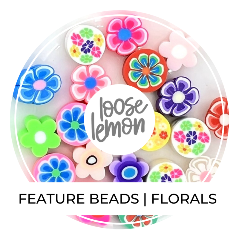 Feature Beads | Florals X 20
