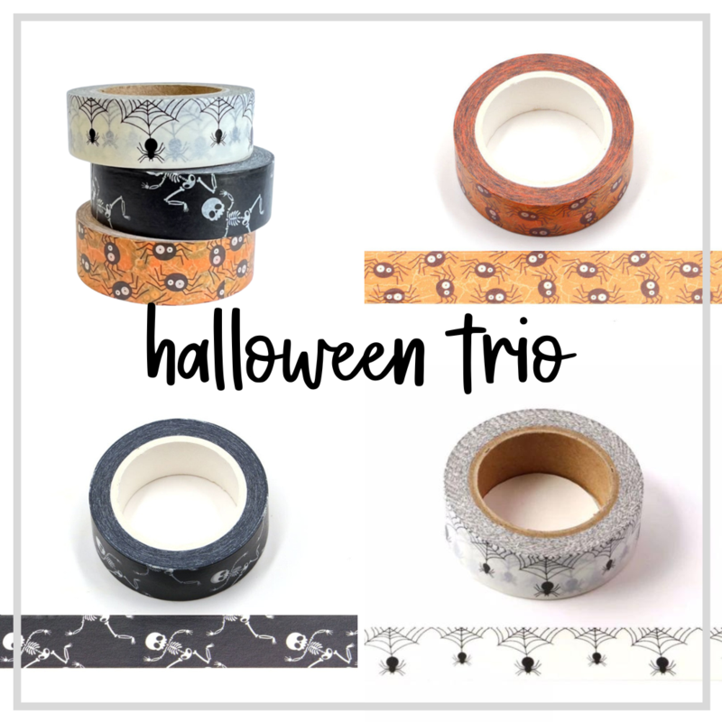Halloween Trio - Washi Tape (10M)