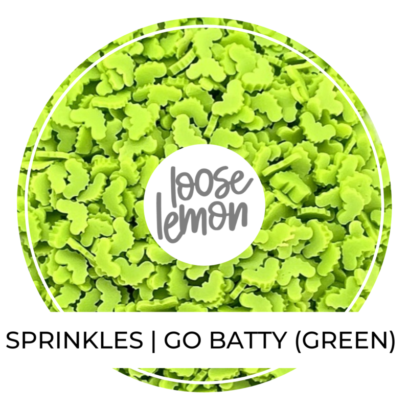 Clay Sprinkles | Go Batty (Green)