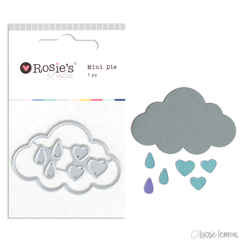 Rosie'S Studio Mini Die | Cloud Hearts