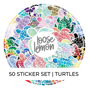 50 Sticker Set | Turtles