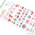 Sprinkled With Cheer |  Puffy Mini Stickers (Motifs)