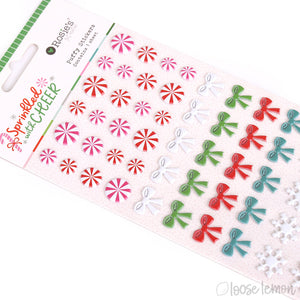 Sprinkled With Cheer |  Puffy Mini Stickers (Icons)