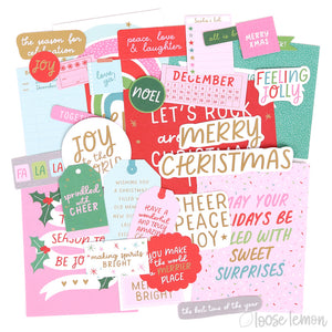 Sprinkled With Cheer |  Diecuts (Sentiments)