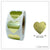 100 Heart (Gold) 1" Stickers/Seals