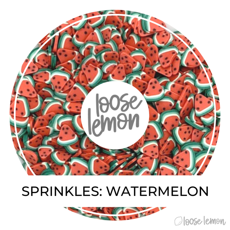Clay Sprinkles | Watermelon
