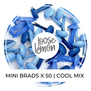 Mini Brads X 50 | Cool Mix