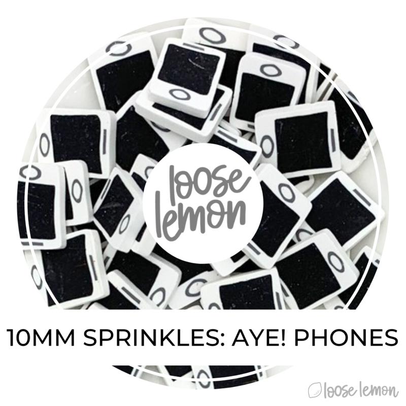 10Mm Clay Sprinkles | Aye! Phones