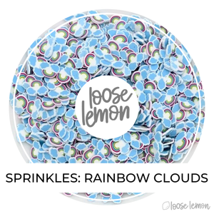Clay Sprinkles | Rainbow Clouds