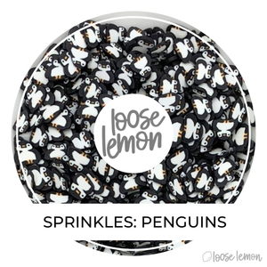 Clay Sprinkles | Black Penguins