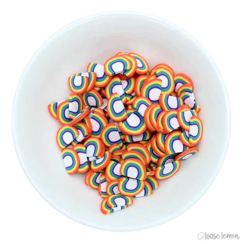 10Mm Clay Sprinkles | Rainbows